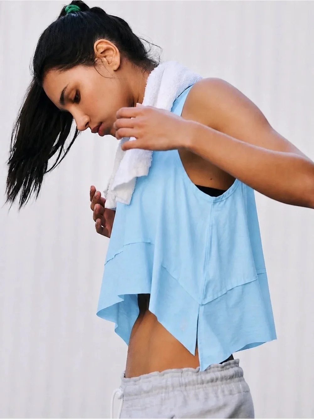 FP Movement Tempo Tank NWT Size M Free People Top Bright Blue